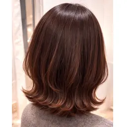 似合わせカット＋艶カラー＋髪質改善トリートメント¥9980