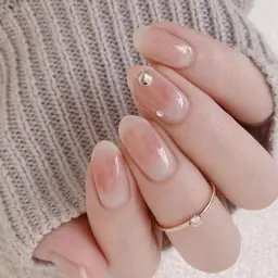 オフィスOK！【HAND】ナチュラルネイル定額design  ¥6,900