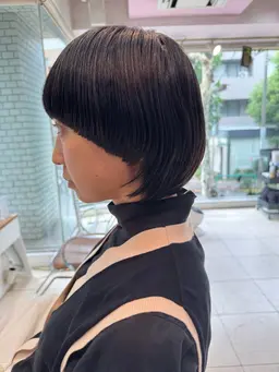 マッシュウルフスタイル カット