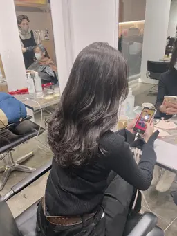 [🍽スピードメニュー🍽]艶カラー＋aujua1ステップトリートメント