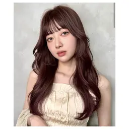 【韓国風カラー🇰🇷】カット+ブリーチなしWカラー+1stepトリートメント