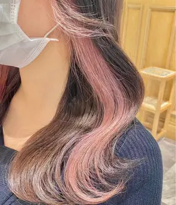 ✨期間限定価格✨💜インナーカラー💜＋カット✂️＋treatment