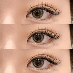 初回オフ込み❣️スタンダードコース【シングルラッシュ140本迄(上のみ)🍏】コーティングorアイシャンプー付き