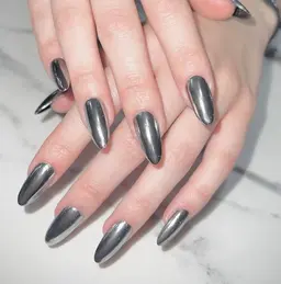 ミラーネイル  【オフありOK👌🏻 ̖́-︎】 【70分】 【ハンドorフット】