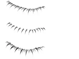 【下まつ毛】3Dボリュームラッシュ20束¥2200      つけ放題60束まで&ワンホンボリュームラッシュ¥3500