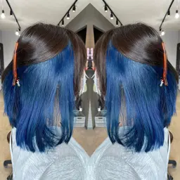 カット＋インナーカラー