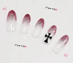 【オフなし】ハンドラメグラデーション♥𖥔꙳.⋆