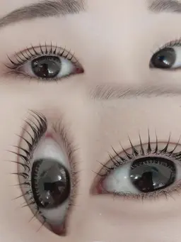 🦋練習モデル🦋【上下パーマorパリジェンヌ※オフなし限定】🪐コーティング付