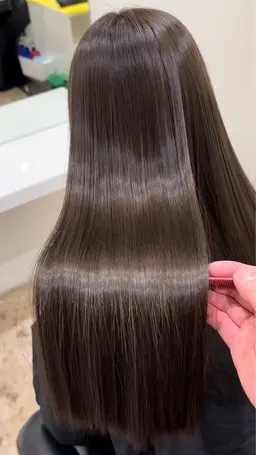 美髪縮毛矯正+水素髪質改善🌟🌟🌟
