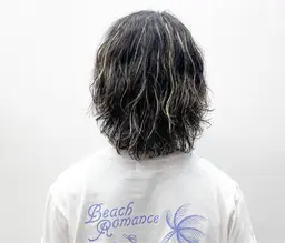 カット＋スパイラルパーマorツイスパ＋ハイライト