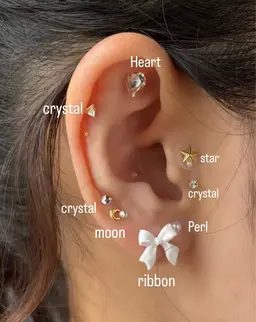 耳つぼジュエリー10粒