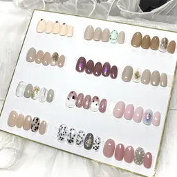 ハンド シンプル定額デザイン✨パーツ込み