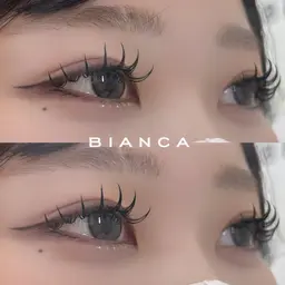 🎀ボリュームラッシュ 100~120束 🎀ツヤコーティング付き/大宮/エクステ