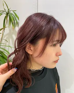 【 fashionに溶け込む】透明感カラー