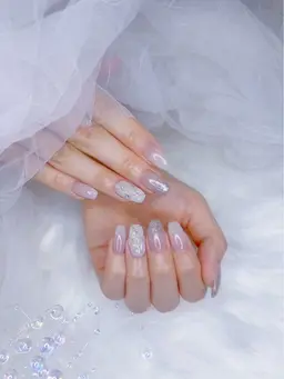 【ハンド🤍ྀི】85分アートコース🫧(4~6本相当) / ケア込み