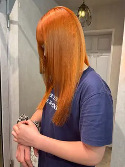 ❤️暖色カラー🧡ブリーチあり