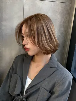 🈹ボブ限定　【ベージュ専用メニュー】　1ブリーチでつくるベージュカラー✨🤎　月・金曜日 17:00~