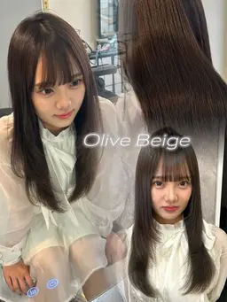 カラー＋クイックトリートメント“白髪染めも🙆🏻‍♀️”