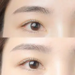 美眉スタイリング(ワックス脱毛/間引き 毛量調節/メイク込)