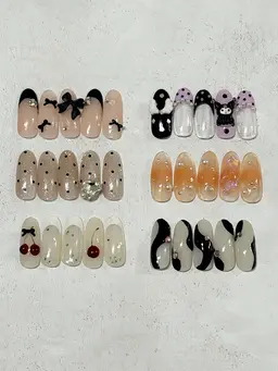 長さだし10本+アートフリーデザイン