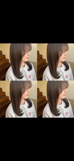 【人気No,1】✂️小顔カット ×🎨透明感ワンカラー×✨Aujuaトリートメント