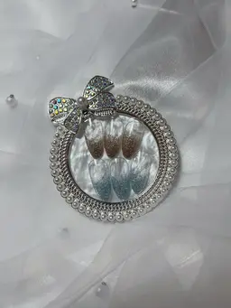 🩶ラメグラデーション(オフ込み)💅🏻✨