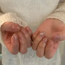 『新規限定』ハンド✋🏻オフ有り○画像持ち込みシンプルデザイン(アート量2～4本目安)コース⚠️説明欄必読⚠️