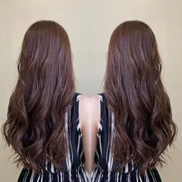 高級人毛100%シールエクステ60本＋ワンカラー＋カット