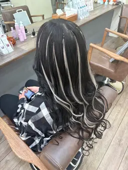 カラーやり放題➕編み込みエクステ100g