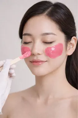 【女性/男性】お顔のワックス脱毛（LYCON使用）