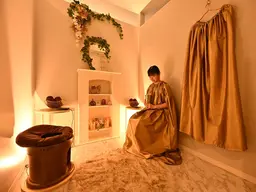 完全個室のお部屋で✨ゆったり温活よもぎ蒸しコース（40分）デトックスティーもご用意🍃