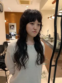 カット + パーマ