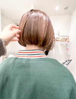 似合わせカット＋艶カラー🍯✨