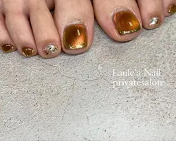 【フットオフ込み】大人気✨艶々マグネットネイル✨