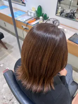 🩵 ワンカラー🩵 肩下＋1000～                       ★毛先カット無料✂️