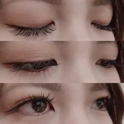 【マツエク】シングルラッシュ3週間以内リペア🌼(60本)