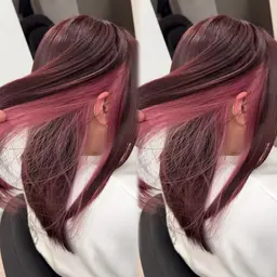 🌺ワンポイントオシャレ🌺イヤリングカラー（ケアブリーチ込み）＋2stepトリートメント