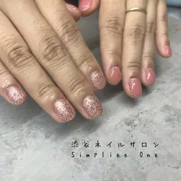 🟥期間限定🟥🍊【ハンド】🍊ワンカラー/カラー、グリッター(90分/3,000) オフなし