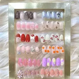 新規限定【オフ込♥定額デザインアート🌷お色変更可🌈】パラジェル¥600