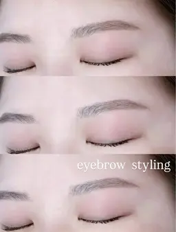 アイブロウスタイリング𓇼 𖦹*• ༄ ¥5200→¥3900【ミニモ特別価格】