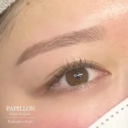 【ミニモ限定】美眉スタイリング・アイブロウwax + 毛量調整(間引き)