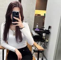 🖤透明感color +似合わせ”cut + 韓国式トリートメント