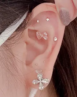 Valentine'sDay似合わせ耳ツボジュエリー☆