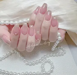 【チップ長さだし】ワンカラー／ラメグラ💅