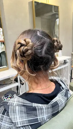 【イベントにおすすめ🌹】ヘアアレンジ🖤