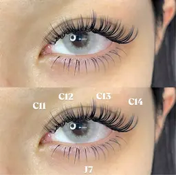 ボリュームラッシュ　コーティング付き　100束（オフ無し）