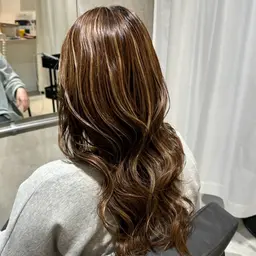 ハイライト➕全体カラー🌷【白髪ぼかしにも🪄】