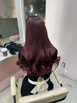 【 日曜日限定🎀✧︎ 】  ケアダブルカラー➕高保湿3steptreatment ロング料金なし🍓✨️