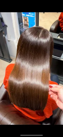 ホリスティックストレート+カット✨️