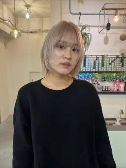 ケアブリーチ+ケアカラー+ケラチンTr